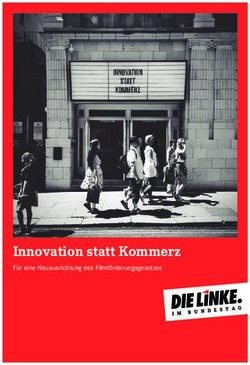 Innovation statt Kommerz - Für eine Neuausrichtung des Filmförderungsgesetzes - DIE LINKE. Fraktion im Landtag ...
