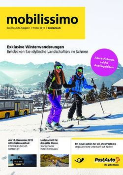 Exklusive Winterwanderungen Entdecken Sie idyllische Landschaften im Schnee - postauto.ch