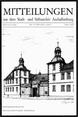 IDIJ - MITTEILUNGEN aus dem Stadt-und Stiftsarchiv Heft 1 M&auml;rz 1999 Aschaffenbur