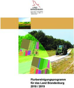 Flurbereinigungsprogramm f&uuml;r das Land Brandenburg 2018 / 2019 - MLUL
