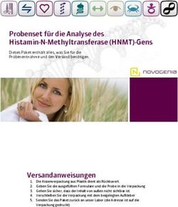 Probenset f&uuml;r die Analyse des Histamin-N-Methyltransferase (HNMT)-Gens