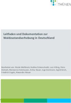 Leitfaden und Dokumentation zur Waldzustandserhebung in Deutschland