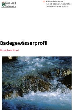 Badegewässerprofil Grundlsee Nord - AGES