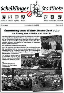 Einladung zum Hohle-Felsen-Fest 2019 - am Sonntag, den 19. Mai 2019 ab 11.30 Uhr - Stadt Schelklingen