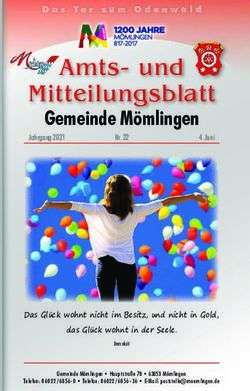 Amts- und Mitteilungsblatt - Gemeinde M&ouml;mlingen - Gemeinde M&ouml;mlingen
