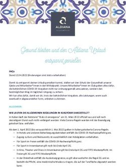 Gesund bleiben und den Aldiana Urlaub entspannt genie&szlig;en