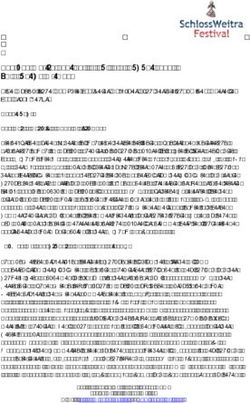 Schloss Weitra Festival, 5. Juli - 4. August 2019: "Die lustige Witwe"