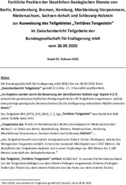 Fachliche Position der Staatlichen Geologischen Dienste von Berlin, Brandenburg, Bremen, Hamburg, Mecklenburg-Vorpommern