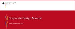 Corporate Design Manual - Stand: September 2021 - Antidiskriminierungsstelle