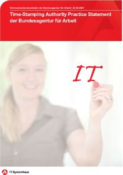 Time-Stamping Authority Practice Statement der Bundesagentur f&uuml;r Arbeit - Vertrauensdiensteanbieter der Bundesagentur f&uuml;r Arbeit | 23.04.2021