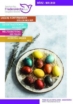 UNSERE KONFIRMANDEN OSTERTRADITIONEN - AUS ALLER WELT AUSSTELLUNGEN - Deutschsprachige Evangelische ...