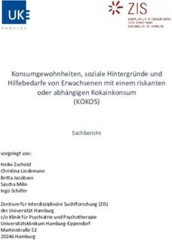(KOKOS) Konsumgewohnheiten, soziale Hintergr&uuml;nde und Hilfebedarfe von Erwachsenen mit einem riskanten oder abh&auml;ngigen Kokainkonsum