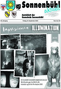 Sonnenb&uuml;hl Amtsblatt der Gemeinde Sonnenb&uuml;hl - Jahrgang - Sonnenb&uuml;hl