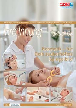 Ihre Innung aktuell 02 - Kosmetik - f&uuml;r Dein zauberhaftes Spiegelbild - WKO
