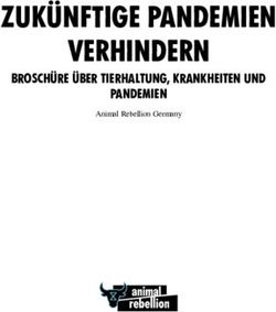 ZUK&Uuml;NFTIGE PANDEMIEN VERHINDERN - BROSCH&Uuml;RE &Uuml;BER TIERHALTUNG, KRANKHEITEN UND PANDEMIEN - Animal Rebellion