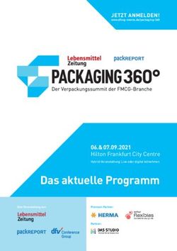Das aktuelle Programm - JETZT ANMELDEN! - 06.& 07.09.2021 Hilton Frankfurt City Centre - dfv Conference Group