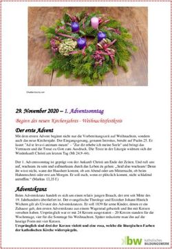 November 2020 - 1. Adventsonntag - Di&ouml;zese St ...