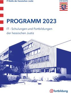 PROGRAMM 2023 IT - Schulungen und Fortbildungen der hessischen Justiz - IT-Stelle der hessischen Justiz