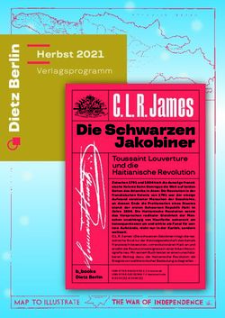 C. L. R. James Herbst 2021 - Karl Dietz Verlag Berlin