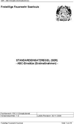 STANDARDEINSATZREGEL (SER) - ABC-Einsätze (Erstmaßnahmen) - Freiwillige ...