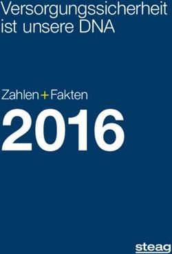 2016 Versorgungssicherheit ist unsere DNA - STEAG GmbH