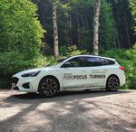 Blick auf den H&ouml;chsten und das R&ouml;merkastell - Kirchendach: Modellbau - Gemeinde Schmitten