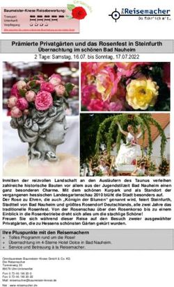 Pr&auml;mierte Privatg&auml;rten und das Rosenfest in Steinfurth - Reisemacher