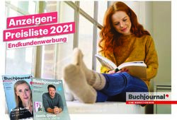 Anzeigen-Preisliste 2021 - Endkundenwerbung - MVB GmbH