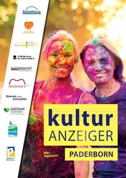 SCHÜTZENHOF PADERBORN - März - August 2019 - Schützenhof Paderborn