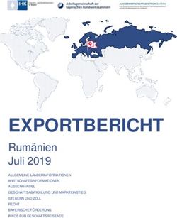 EXPORTBERICHT Rum&auml;nien Juli 2019 - Au&szlig;enwirtschaftsportal Bayern