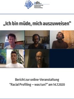 "Ich bin m&uuml;de, mich auszuweisen" - Bericht zur online-Veranstaltung "Racial Profiling - was tun?" am 14.7.2020 - adis eV