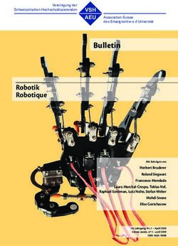 Bulletin - Vereinigung der Schweizerischen Hochschuldozierenden