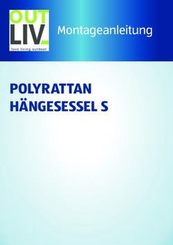 POLYRATTAN H&Auml;NGESESSEL S - Montageanleitung