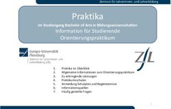Praktika - Europa-Universit&auml;t Flensburg