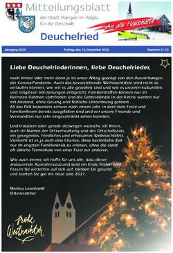 Liebe Deuchelriederinnen, liebe Deuchelrieder