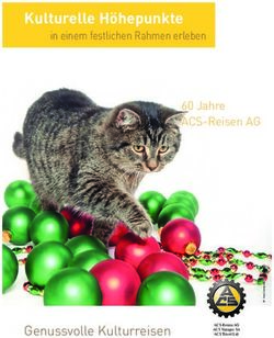 Kulturelle H&ouml;hepunkte - Genussvolle Kulturreisen - 60 Jahre ACS-Reisen AG