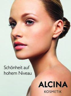 Sch&ouml;nheit auf hohem Niveau