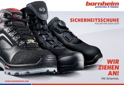 WIR ZIEHEN AN! - SICHERHEITSSCHUHE - Mit Sicherheit - Bornheim Protection & Fashion