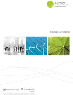 MODULHANDBUCH - Studium Umweltwissenschaften ...