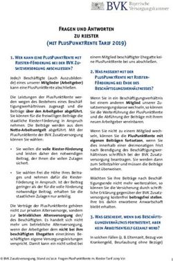 Fragen und Antworten zu riester (mit PlusPunktRente Tarif 2019)