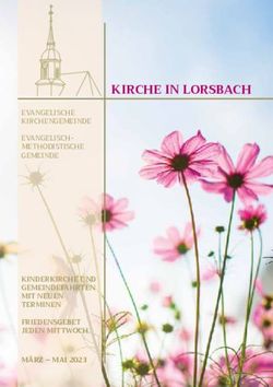 KIRCHE IN LORSBACH EVANGELISCHE KIRCHENGEMEINDE EVANGELISCH-METHODISTISCHE GEMEINDE