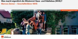 Was macht eigentlich die W&uuml;stenrot Haus- und St&auml;dtebau (WHS)? Marcus Ziemer - Gesch&auml;ftsf&uuml;hrer WHS