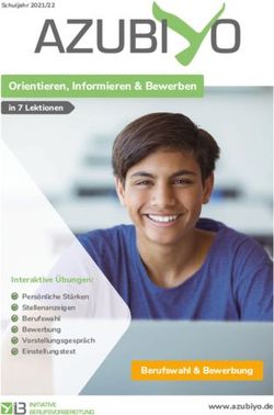 Orientieren, Informieren & Bewerben - Berufswahl & Bewerbung - BKK ZF & Partner