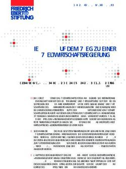 Die G-20: Auf dem Weg zu einer "Weltwirtschaftsregierung"? - Bibliothek der Friedrich-Ebert-Stiftung