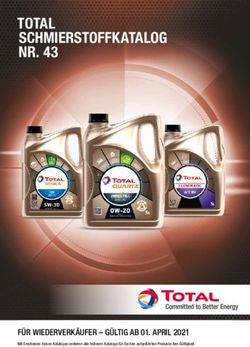 TOTAL SCHMIERSTOFFKATALOG NR. 43 - F&Uuml;R WIEDERVERK&Auml;UFER - G&Uuml;LTIG AB 01. APRIL 2021 - KECK ...