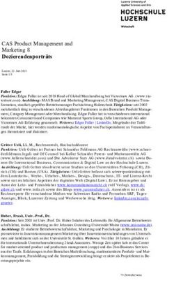 CAS Product Management and Marketing 8 Dozierendenporträts