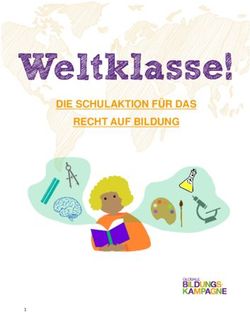 DIE SCHULAKTION F&Uuml;R DAS RECHT AUF BILDUNG