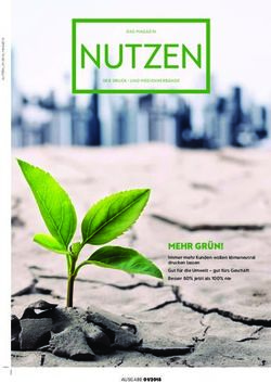 NUTZEN - MEHR GR&Uuml;N! - Bundesverband Druck & Medien
