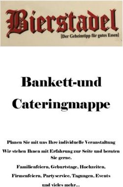 Bankett-und Cateringmappe - Planen Sie mit uns Ihre individuelle Veranstaltung Wir stehen Ihnen mit Erfahrung zur Seite und beraten Sie gerne ...