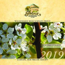 WILLKOMMEN BEIM SCHNAPS-PRINZ! - FEIN-BRENNEREI - Feinster Prinz Schnaps